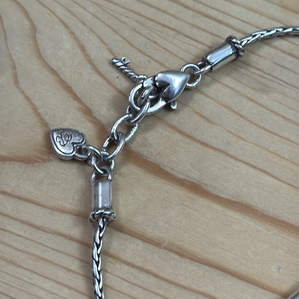 Brighton Silver Heart and Key Bracelet - Picture 5 of 5